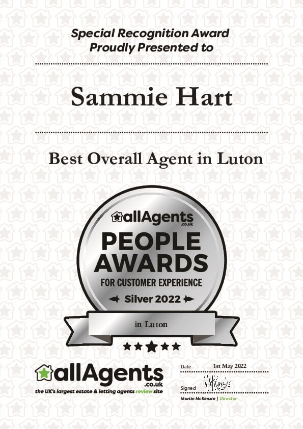 Best Overall Estate Agent in Luton 2022