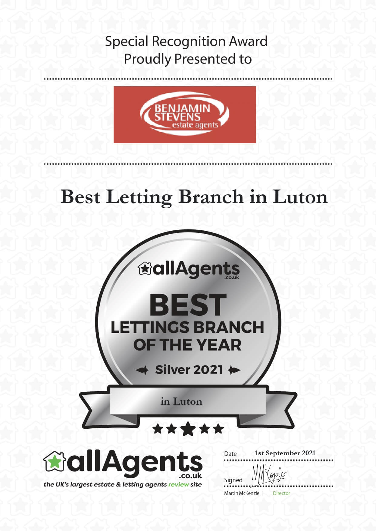 allAgents Best Lettings Luton 2021